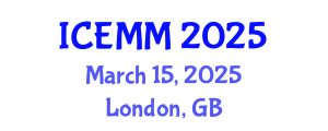 International Conference on Economy, Management and Marketing (ICEMM) March 15, 2025 - London, United Kingdom