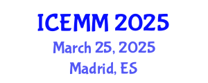 International Conference on Economy, Management and Marketing (ICEMM) March 25, 2025 - Madrid, Spain