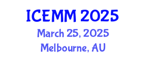 International Conference on Economy, Management and Marketing (ICEMM) March 25, 2025 - Melbourne, Australia