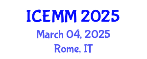 International Conference on Economy, Management and Marketing (ICEMM) March 04, 2025 - Rome, Italy