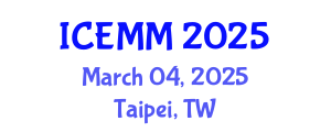 International Conference on Economy, Management and Marketing (ICEMM) March 04, 2025 - Taipei, Taiwan