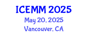 International Conference on Economy, Management and Marketing (ICEMM) May 20, 2025 - Vancouver, Canada