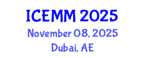 International Conference on Economy, Management and Marketing (ICEMM) November 08, 2025 - Dubai, United Arab Emirates