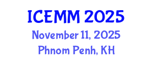 International Conference on Economy, Management and Marketing (ICEMM) November 11, 2025 - Phnom Penh, Cambodia