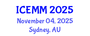 International Conference on Economy, Management and Marketing (ICEMM) November 04, 2025 - Sydney, Australia