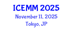 International Conference on Economy, Management and Marketing (ICEMM) November 11, 2025 - Tokyo, Japan