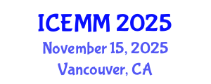 International Conference on Economy, Management and Marketing (ICEMM) November 15, 2025 - Vancouver, Canada