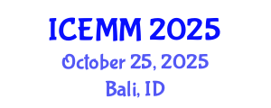 International Conference on Economy, Management and Marketing (ICEMM) October 25, 2025 - Bali, Indonesia