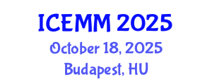 International Conference on Economy, Management and Marketing (ICEMM) October 18, 2025 - Budapest, Hungary