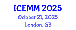 International Conference on Economy, Management and Marketing (ICEMM) October 21, 2025 - London, United Kingdom