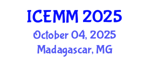 International Conference on Economy, Management and Marketing (ICEMM) October 04, 2025 - Madagascar, Madagascar