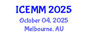 International Conference on Economy, Management and Marketing (ICEMM) October 04, 2025 - Melbourne, Australia