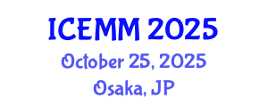 International Conference on Economy, Management and Marketing (ICEMM) October 25, 2025 - Osaka, Japan