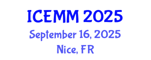 International Conference on Economy, Management and Marketing (ICEMM) September 16, 2025 - Nice, France
