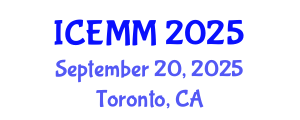 International Conference on Economy, Management and Marketing (ICEMM) September 20, 2025 - Toronto, Canada
