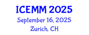 International Conference on Economy, Management and Marketing (ICEMM) September 16, 2025 - Zurich, Switzerland