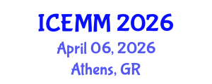 International Conference on Economy, Management and Marketing (ICEMM) April 06, 2026 - Athens, Greece International Conference on Economy, Management and Marketing (ICEMM) April 06, 2026 - Athens, Greece