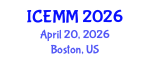 International Conference on Economy, Management and Marketing (ICEMM) April 20, 2026 - Boston, United States International Conference on Economy, Management and Marketing (ICEMM) April 20, 2026 - Boston, United States