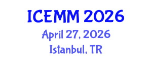 International Conference on Economy, Management and Marketing (ICEMM) April 27, 2026 - Istanbul, Turkey International Conference on Economy, Management and Marketing (ICEMM) April 27, 2026 - Istanbul, Turkey