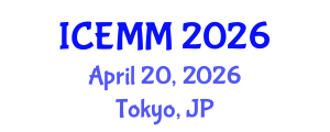 International Conference on Economy, Management and Marketing (ICEMM) April 20, 2026 - Tokyo, Japan International Conference on Economy, Management and Marketing (ICEMM) April 20, 2026 - Tokyo, Japan