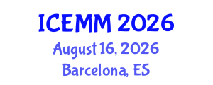International Conference on Economy, Management and Marketing (ICEMM) August 16, 2026 - Barcelona, Spain International Conference on Economy, Management and Marketing (ICEMM) August 16, 2026 - Barcelona, Spain