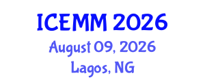 International Conference on Economy, Management and Marketing (ICEMM) August 09, 2026 - Lagos, Nigeria International Conference on Economy, Management and Marketing (ICEMM) August 09, 2026 - Lagos, Nigeria