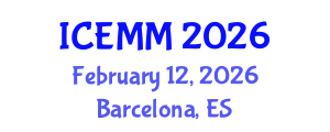 International Conference on Economy, Management and Marketing (ICEMM) February 12, 2026 - Barcelona, Spain International Conference on Economy, Management and Marketing (ICEMM) February 12, 2026 - Barcelona, Spain