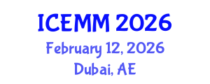 International Conference on Economy, Management and Marketing (ICEMM) February 12, 2026 - Dubai, United Arab Emirates International Conference on Economy, Management and Marketing (ICEMM) February 12, 2026 - Dubai, United Arab Emirates
