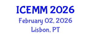 International Conference on Economy, Management and Marketing (ICEMM) February 02, 2026 - Lisbon, Portugal International Conference on Economy, Management and Marketing (ICEMM) February 02, 2026 - Lisbon, Portugal