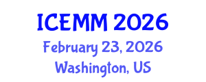 International Conference on Economy, Management and Marketing (ICEMM) February 23, 2026 - Washington, United States International Conference on Economy, Management and Marketing (ICEMM) February 23, 2026 - Washington, United States