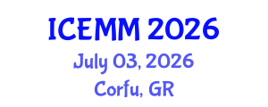 International Conference on Economy, Management and Marketing (ICEMM) July 03, 2026 - Corfu, Greece International Conference on Economy, Management and Marketing (ICEMM) July 03, 2026 - Corfu, Greece