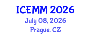 International Conference on Economy, Management and Marketing (ICEMM) July 08, 2026 - Prague, Czechia International Conference on Economy, Management and Marketing (ICEMM) July 08, 2026 - Prague, Czechia