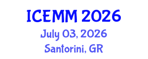 International Conference on Economy, Management and Marketing (ICEMM) July 03, 2026 - Santorini, Greece International Conference on Economy, Management and Marketing (ICEMM) July 03, 2026 - Santorini, Greece