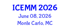 International Conference on Economy, Management and Marketing (ICEMM) June 08, 2026 - Monte Carlo, Monaco International Conference on Economy, Management and Marketing (ICEMM) June 08, 2026 - Monte Carlo, Monaco