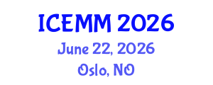 International Conference on Economy, Management and Marketing (ICEMM) June 22, 2026 - Oslo, Norway International Conference on Economy, Management and Marketing (ICEMM) June 22, 2026 - Oslo, Norway