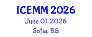 International Conference on Economy, Management and Marketing (ICEMM) June 01, 2026 - Sofia, Bulgaria International Conference on Economy, Management and Marketing (ICEMM) June 01, 2026 - Sofia, Bulgaria