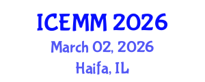 International Conference on Economy, Management and Marketing (ICEMM) March 02, 2026 - Haifa, Israel International Conference on Economy, Management and Marketing (ICEMM) March 02, 2026 - Haifa, Israel
