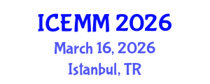 International Conference on Economy, Management and Marketing (ICEMM) March 16, 2026 - Istanbul, Turkey International Conference on Economy, Management and Marketing (ICEMM) March 16, 2026 - Istanbul, Turkey