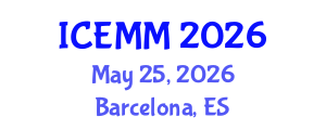 International Conference on Economy, Management and Marketing (ICEMM) May 25, 2026 - Barcelona, Spain International Conference on Economy, Management and Marketing (ICEMM) May 25, 2026 - Barcelona, Spain