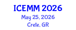 International Conference on Economy, Management and Marketing (ICEMM) May 25, 2026 - Crete, Greece International Conference on Economy, Management and Marketing (ICEMM) May 25, 2026 - Crete, Greece