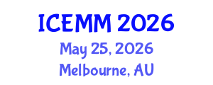 International Conference on Economy, Management and Marketing (ICEMM) May 25, 2026 - Melbourne, Australia International Conference on Economy, Management and Marketing (ICEMM) May 25, 2026 - Melbourne, Australia