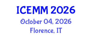 International Conference on Economy, Management and Marketing (ICEMM) October 04, 2026 - Florence, Italy International Conference on Economy, Management and Marketing (ICEMM) October 04, 2026 - Florence, Italy