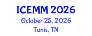 International Conference on Economy, Management and Marketing (ICEMM) October 25, 2026 - Tunis, Tunisia International Conference on Economy, Management and Marketing (ICEMM) October 25, 2026 - Tunis, Tunisia