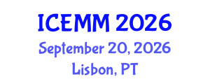 International Conference on Economy, Management and Marketing (ICEMM) September 20, 2026 - Lisbon, Portugal International Conference on Economy, Management and Marketing (ICEMM) September 20, 2026 - Lisbon, Portugal