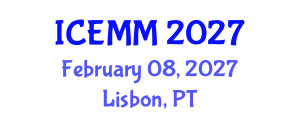 International Conference on Economy, Management and Marketing (ICEMM) February 08, 2027 - Lisbon, Portugal International Conference on Economy, Management and Marketing (ICEMM) February 08, 2027 - Lisbon, Portugal