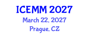 International Conference on Economy, Management and Marketing (ICEMM) March 22, 2027 - Prague, Czechia International Conference on Economy, Management and Marketing (ICEMM) March 22, 2027 - Prague, Czechia