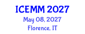 International Conference on Economy, Management and Marketing (ICEMM) May 08, 2027 - Florence, Italy International Conference on Economy, Management and Marketing (ICEMM) May 08, 2027 - Florence, Italy