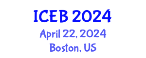 International Conference on Ecosystems and Biodiversity (ICEB) April 22, 2024 - Boston, United States