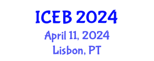 International Conference on Ecosystems and Biodiversity (ICEB) April 11, 2024 - Lisbon, Portugal
