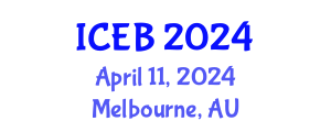 International Conference on Ecosystems and Biodiversity (ICEB) April 11, 2024 - Melbourne, Australia